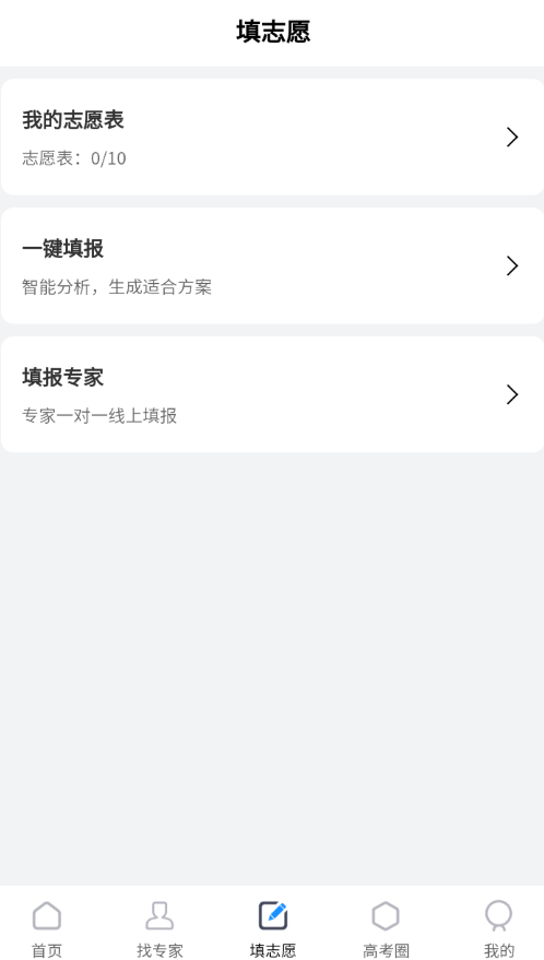 蝶变志愿