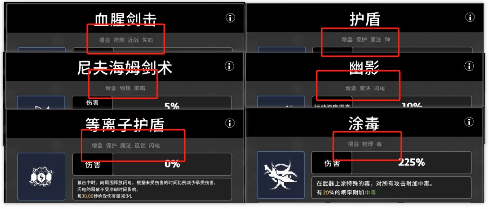 《疾风骑士》职业特性一览