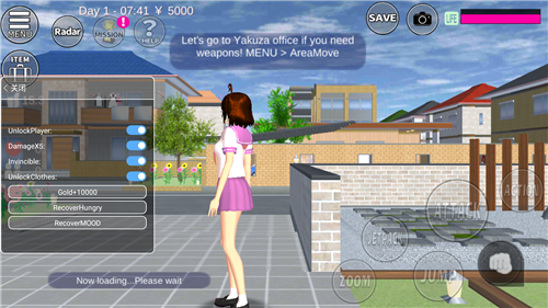 樱花校园模拟器1.039.07英文版(sakura schoolsimulator)