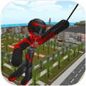 火柴人绳索英雄正版(Stickman Rope Hero)