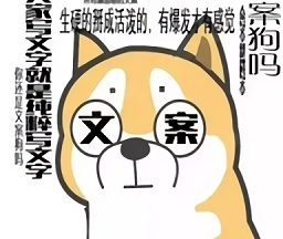表情文案狗